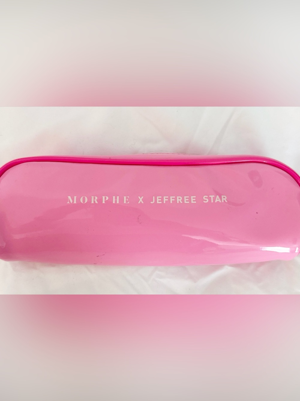 Jeffree Star Pink Glossy Makeup Pouch